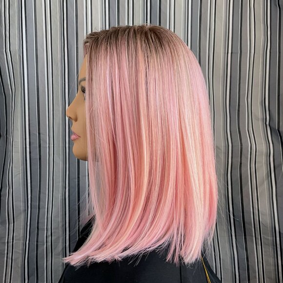 Belle Tress Alpha Blend in Rose Gold, Lace Front, Mono Part, NWT - Picture 3 of 9